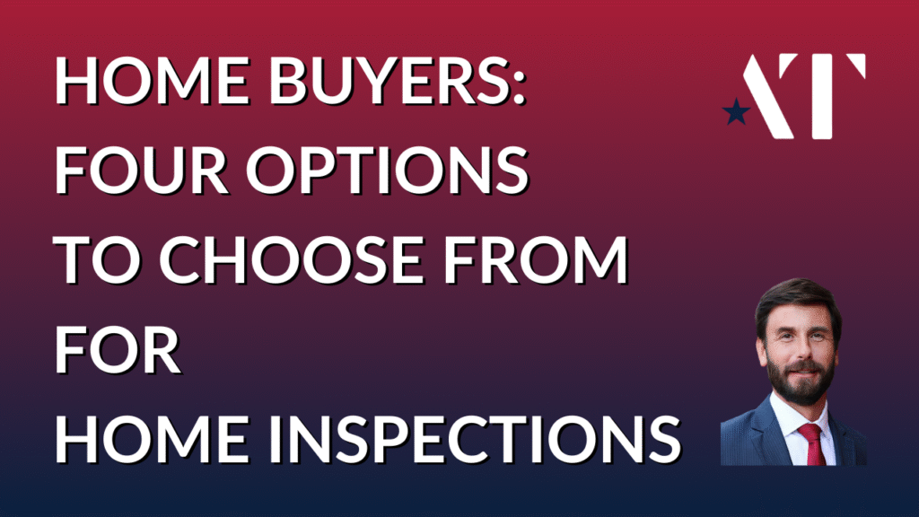 Adam Tabaka: Four Options - Types of Home Inspection Options