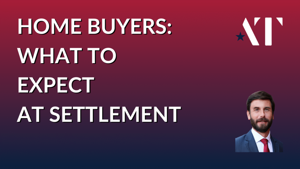 Adam Tabaka: The Finish Line - What to Bring to Settlement (Real Estate)